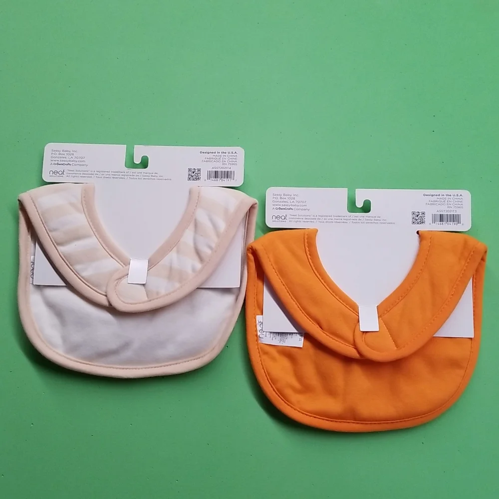 Set of 2 - Baby Bibs Thanksgiving